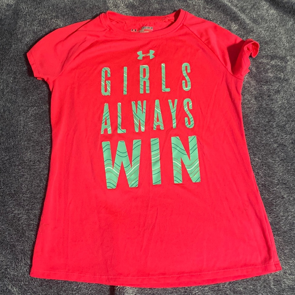 Girls Under Armor tee - Picture 1 of 4